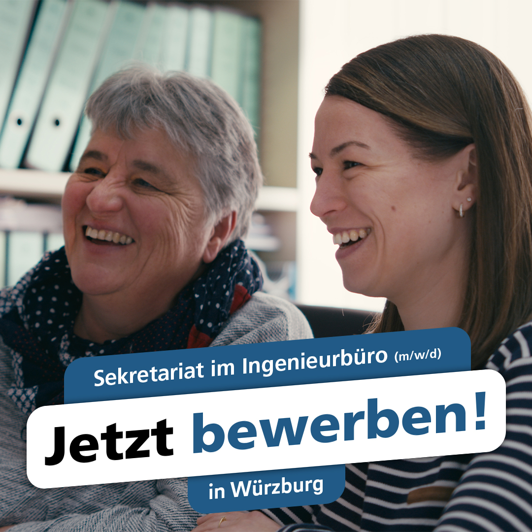 Sekretariat im Ingenieurbüro (m/w/d) Jetzt bewerben! in Würzburg
